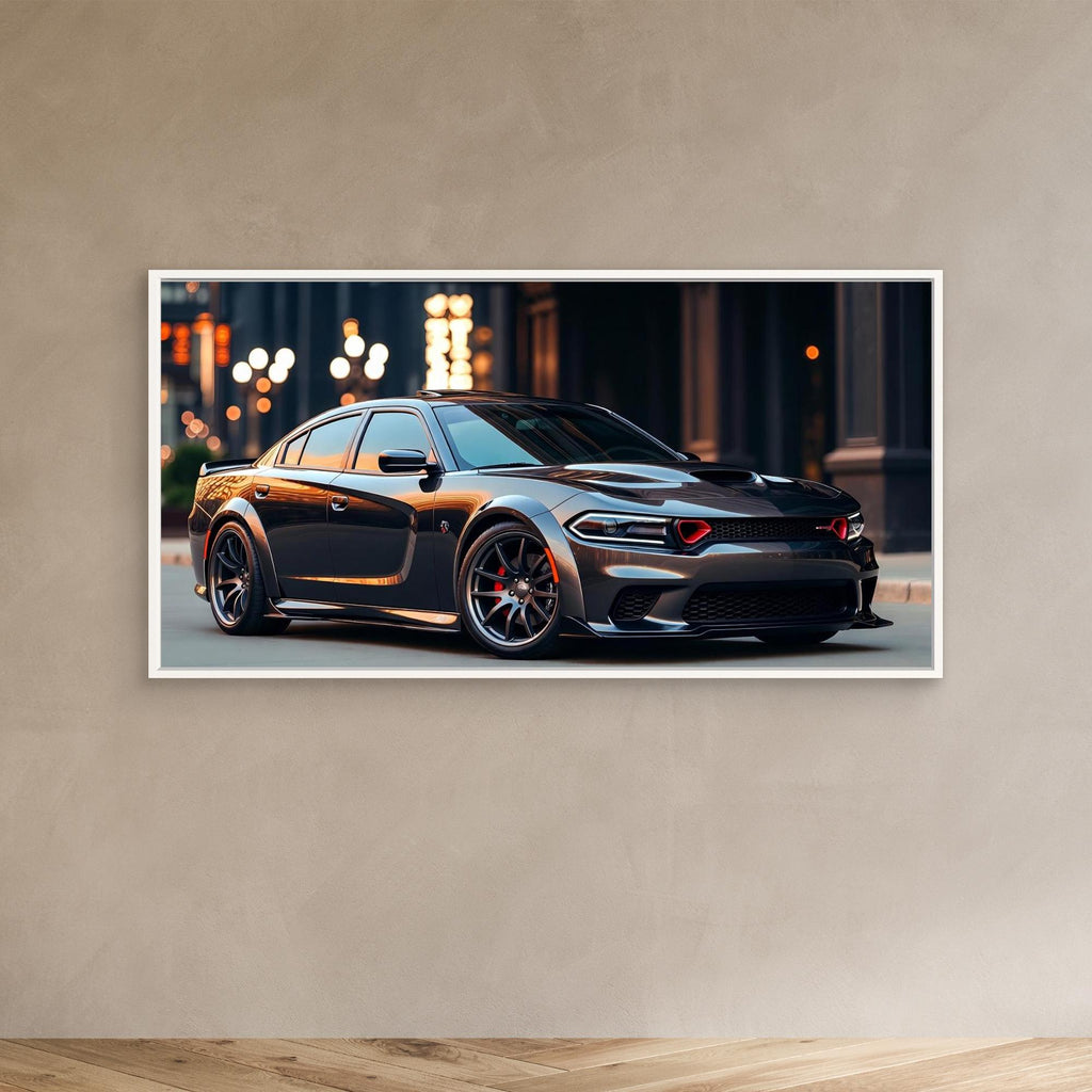 Urban Predator – Hellcat-Inspired Car Art