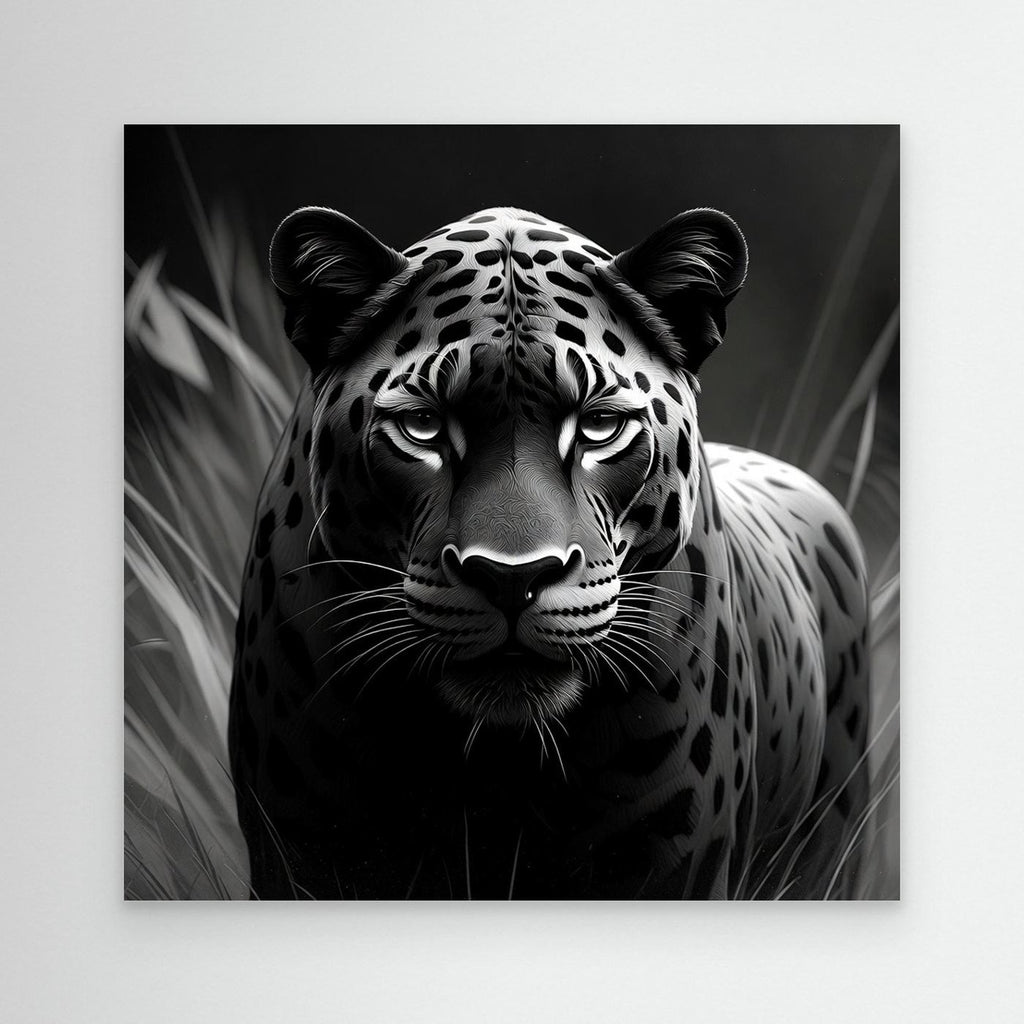 Black and White Panther – Statement Wall Art