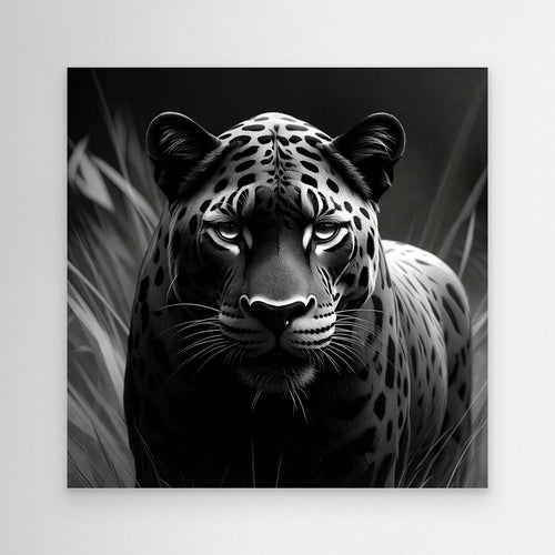 Black and White Panther – Statement Wall Art