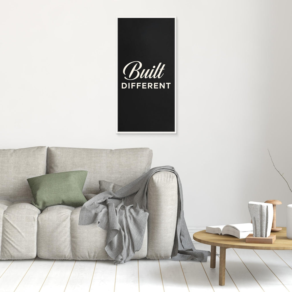 Built Different – Bold Men’s Wall Art