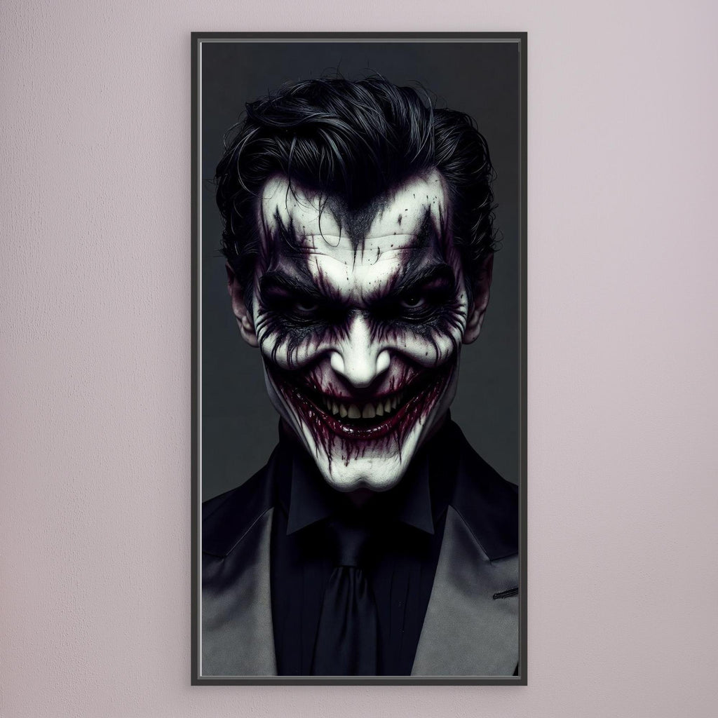 Joker in Silk – Villain-Inspired Wall Art